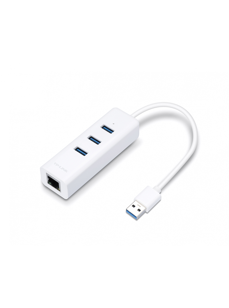 TP-LINK CONVERSOR USB 3.0 A ETHERNET GIGABIT + 3xUSB 3.0