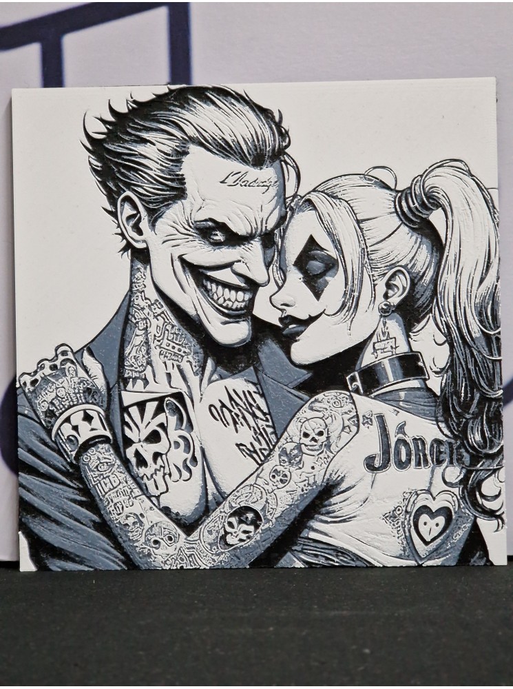 Impresión 3D Joker & Harley Quinn
