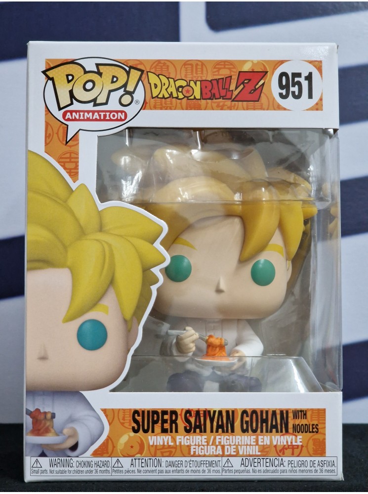 Super Saiyan Gohan with noodles 951 DBZ