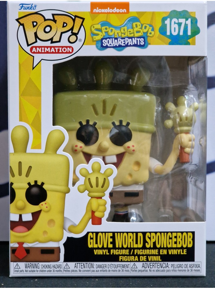 Globe world Spongebob 1671
