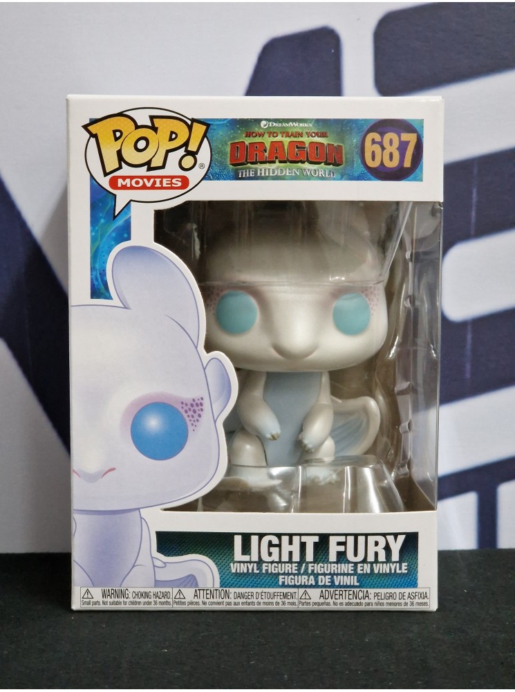 Light Fury 687 Como entrenar a tu dragón