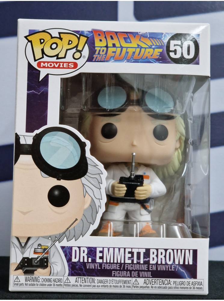 Dr. Emmett Brown 50 Back to the future