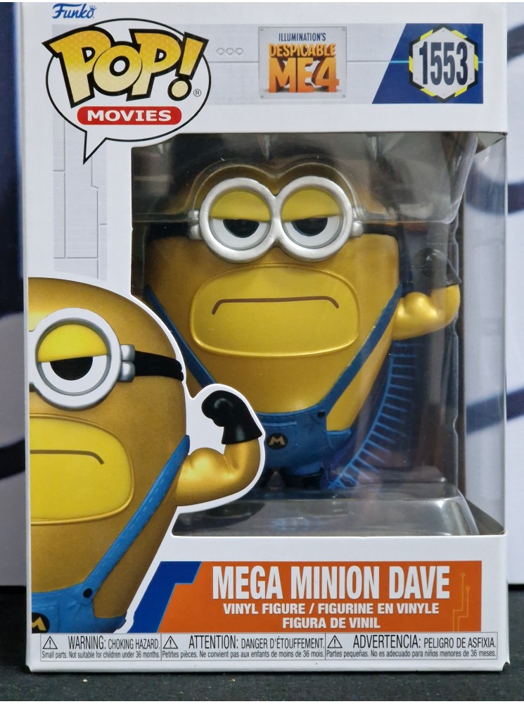 Mega Minion Dave 1553 Despicable me 4