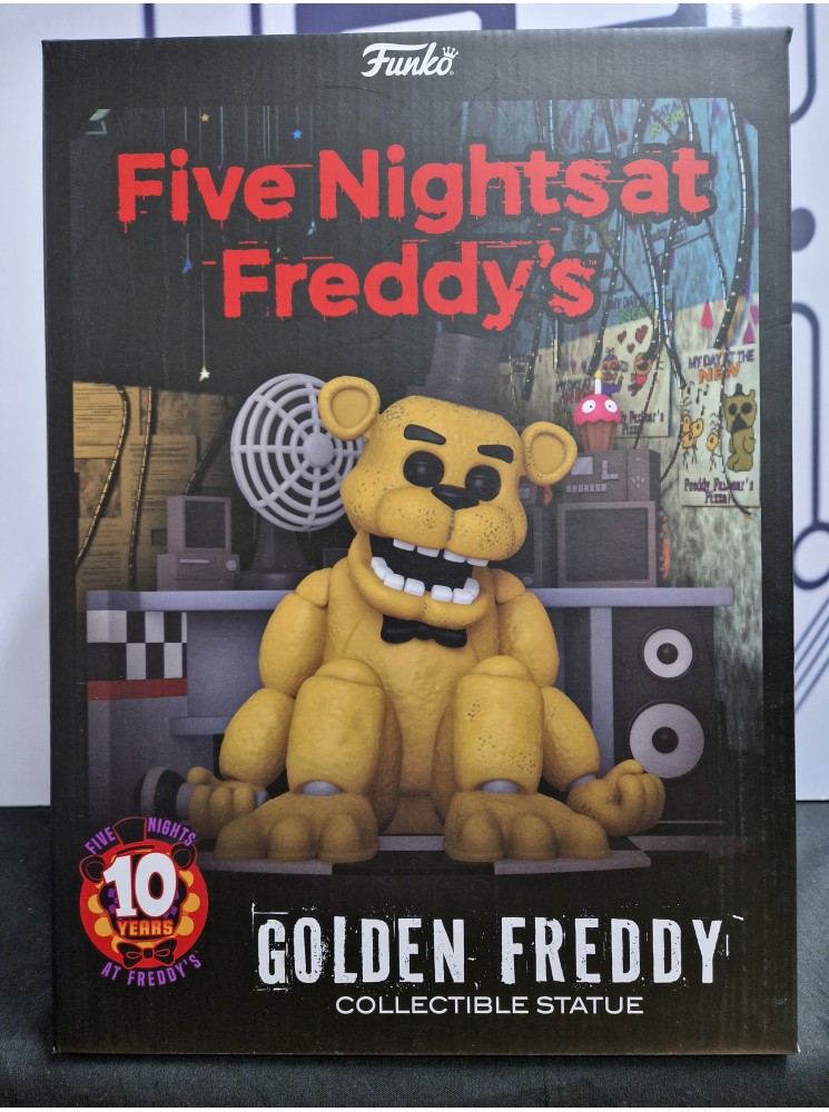 FNaF POP! Estatua vinilo Golden Freddy 30 cm