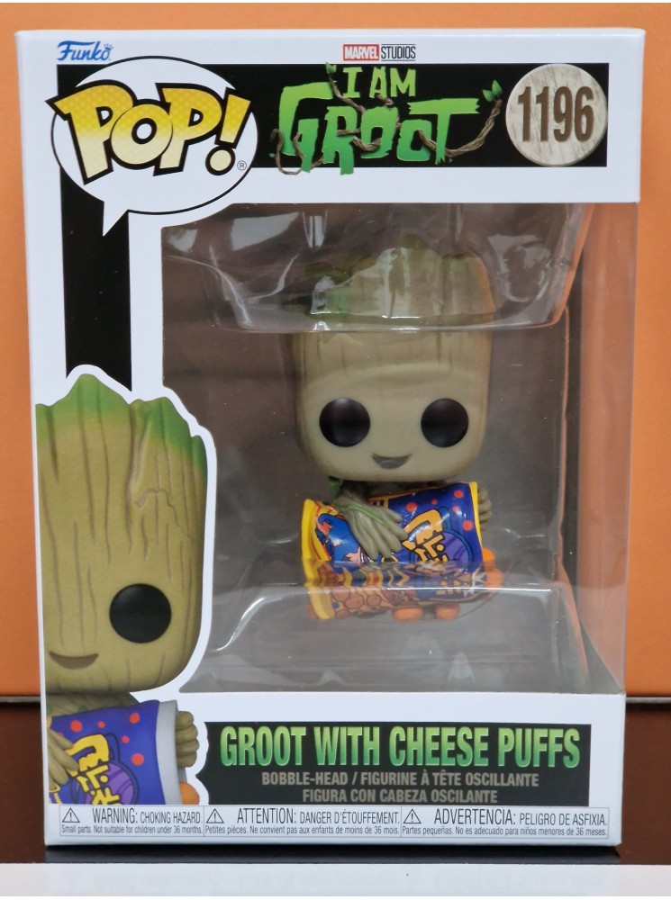 Groot cheese puffs 1196 Marvel