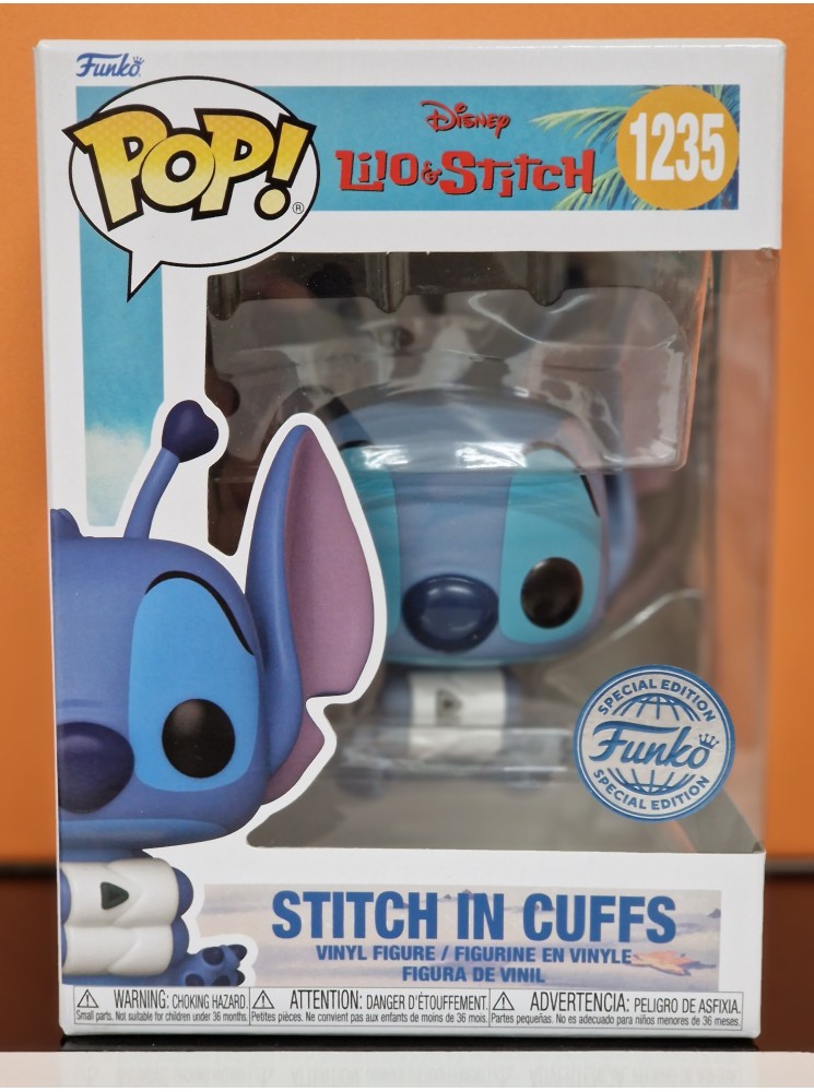 Stitch in cuffs 1235 Disney special ed.