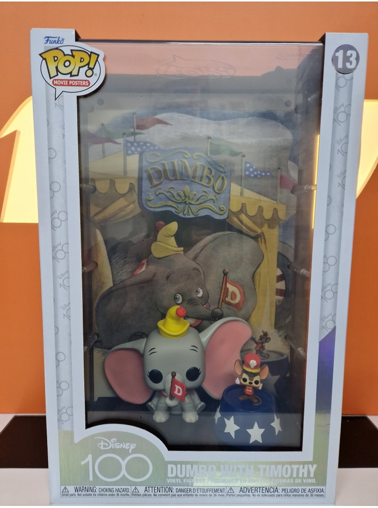Movie Poster Dumbo & Timothy 13 100th Anniversary