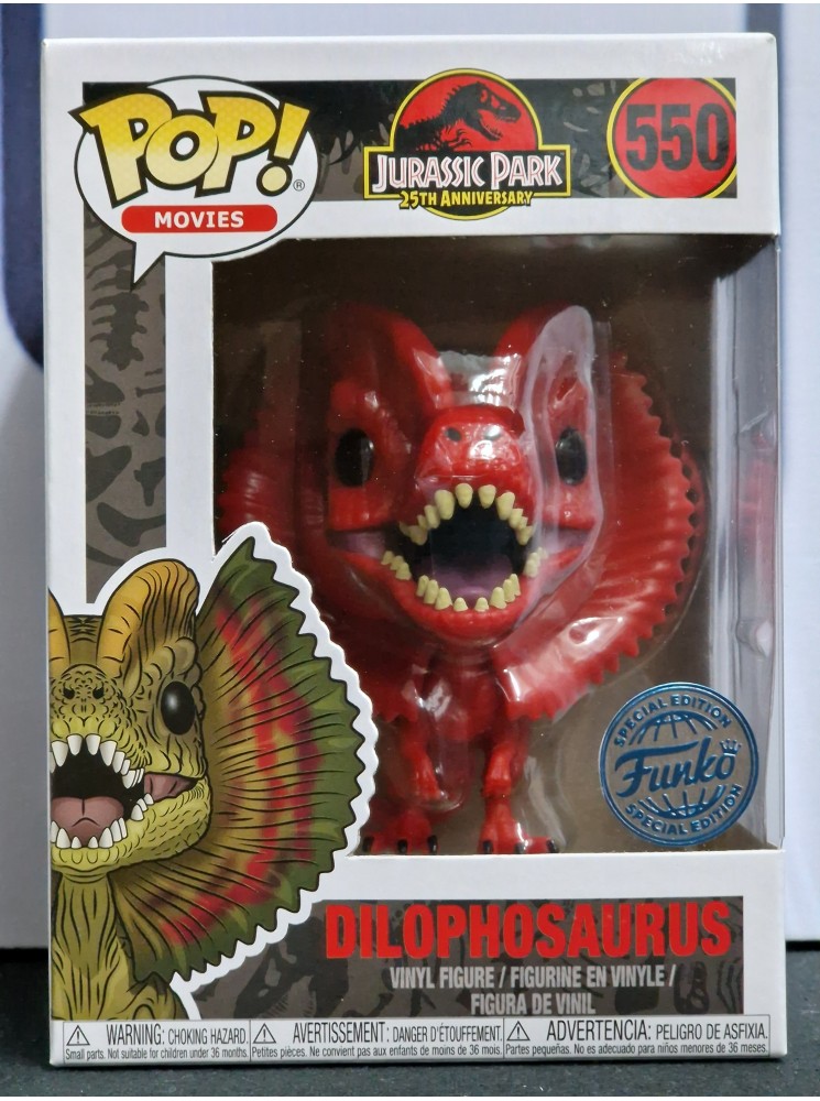 Dilophosaurus 550 Jurassic park special ed.