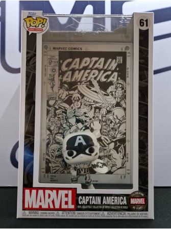 Comic cover Captain america...