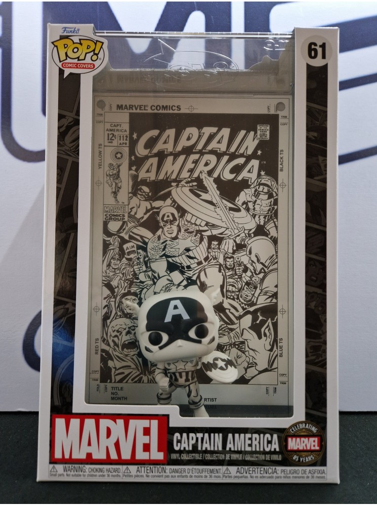 Comic cover Captain america 61 85 years