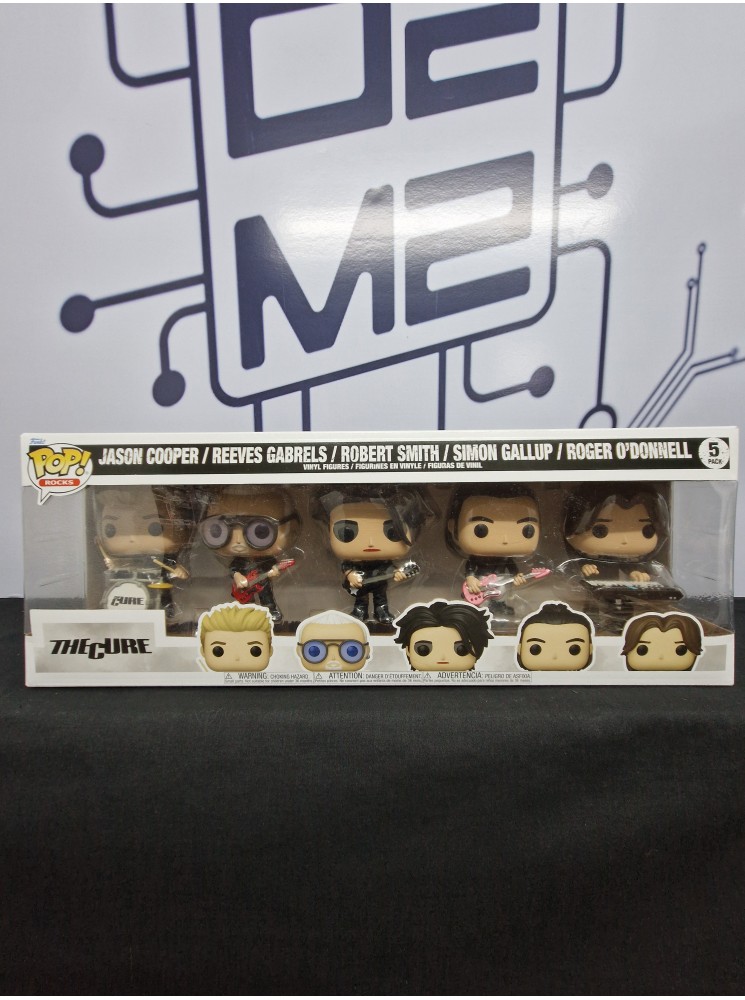 Funko POP! The cure Cooper/Gabrels/Smith/Gallup/O'donnell pack 5