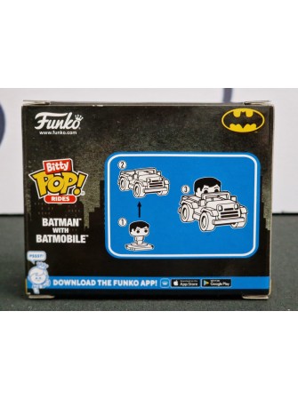 Funko Bitty POP! Batman & batmobile