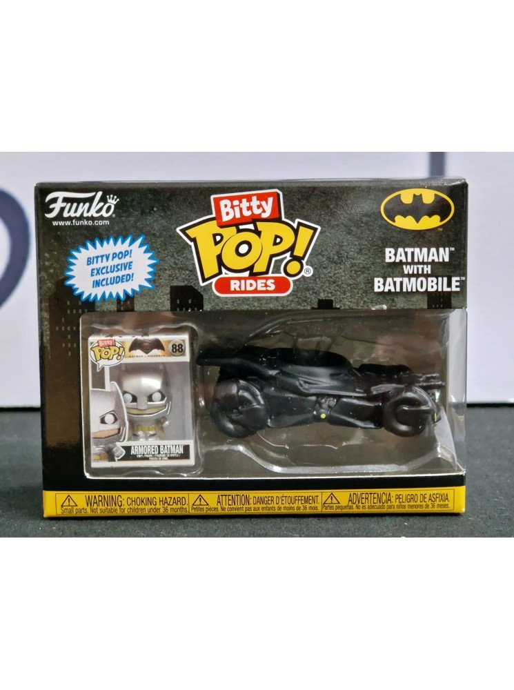 Funko Bitty POP! Batman & batmobile