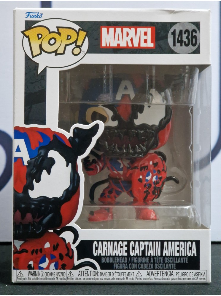 Carnage captain America 1436 Marvel
