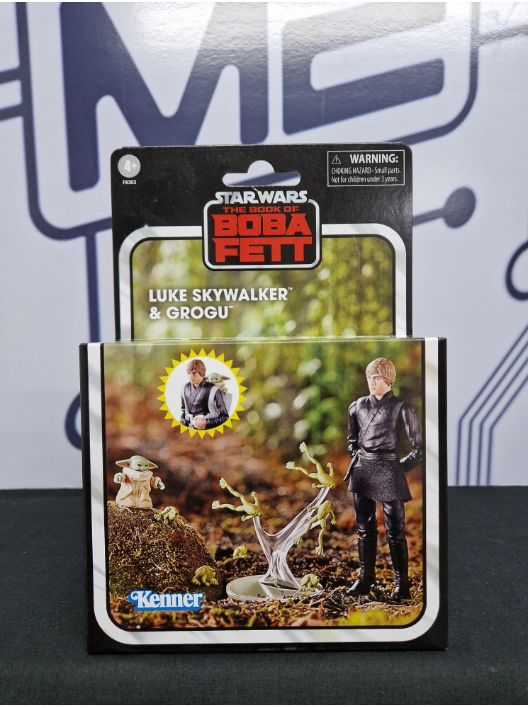 LUKE SKYWALKER & GROGU SET 2 FIG. STAR WARS