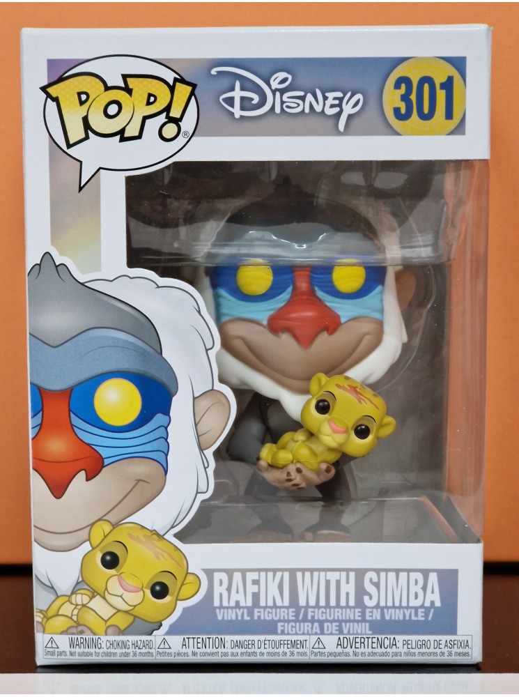 Rafiki with Simba Disney 301